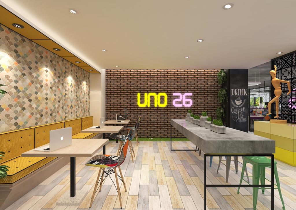 Uno 26, Commercial, Interior Designer, Salt Studio, Contemporary