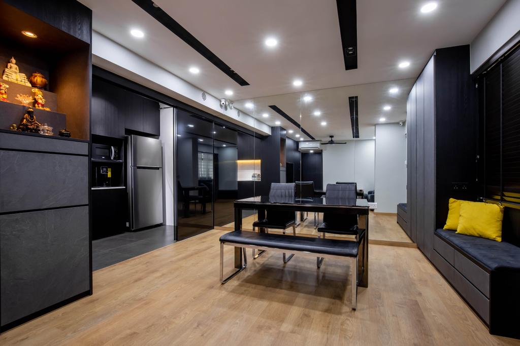 Contemporary, HDB, Dining Room, Choa Chu Kang Avenue 4, Interior Designer, J Design & Build