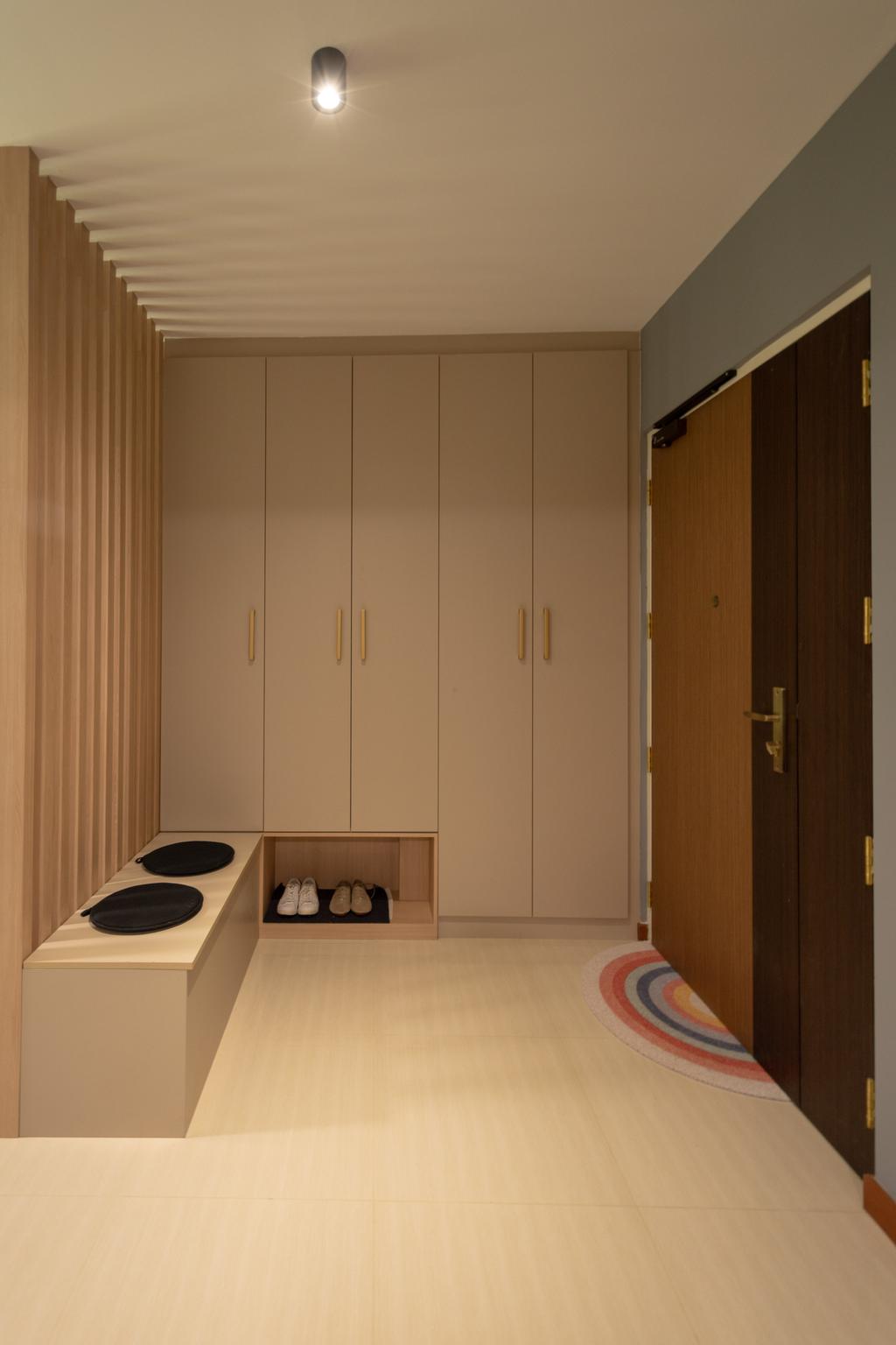 Modern, HDB, Living Room, Canberra Street, Interior Designer, Brown Studio Interior Design, Contemporary
