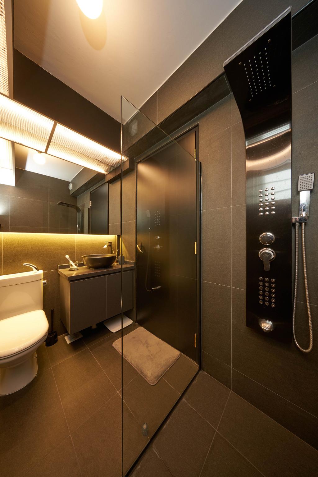 Contemporary, HDB, Bathroom, Sumang Walk, Interior Designer, Aritz Design & Construction