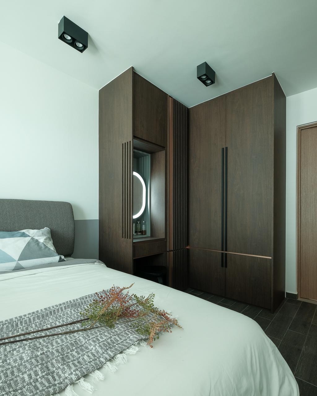Contemporary, HDB, Bedroom, Bidadari Park Drive, Interior Designer, HOFT