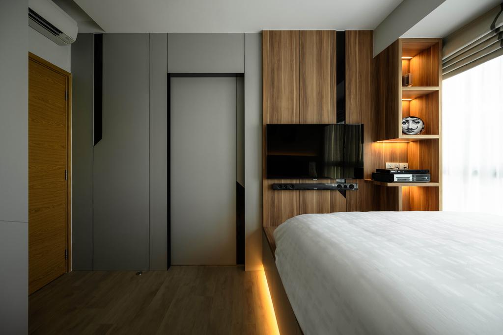Contemporary, Condo, Bedroom, The Gale, Interior Designer, The Orange Cube, Scandinavian