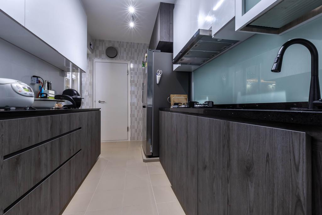 Modern, HDB, Kitchen, Bukit Batok West Avenue 8, Interior Designer, Omni Design