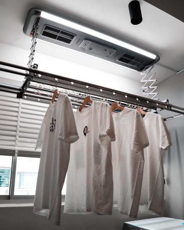 automated laundry drying system Steigen