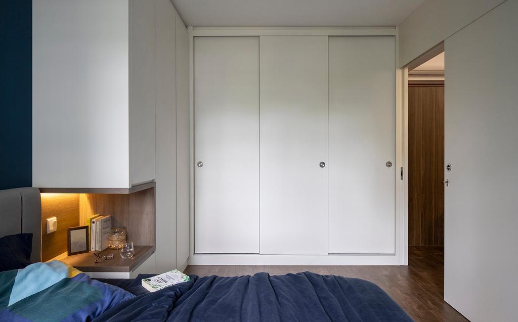 Contemporary, HDB, Bedroom, Bidadari Park Drive, Interior Designer, ELPIS Interior Design, Scandinavian