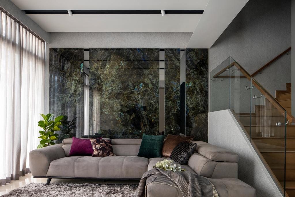 Contemporary, Landed, Living Room, Belgravia Green, Interior Designer, Rubiks Studio