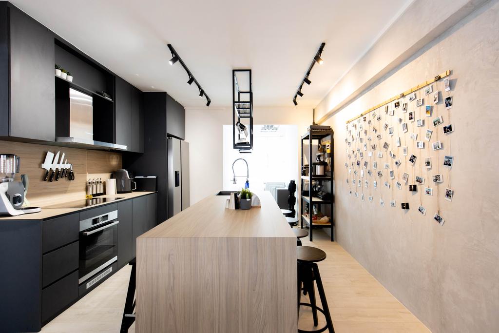 Contemporary, HDB, Kitchen, Bishan Street 24, Interior Designer, Forefront Interior, Scandinavian