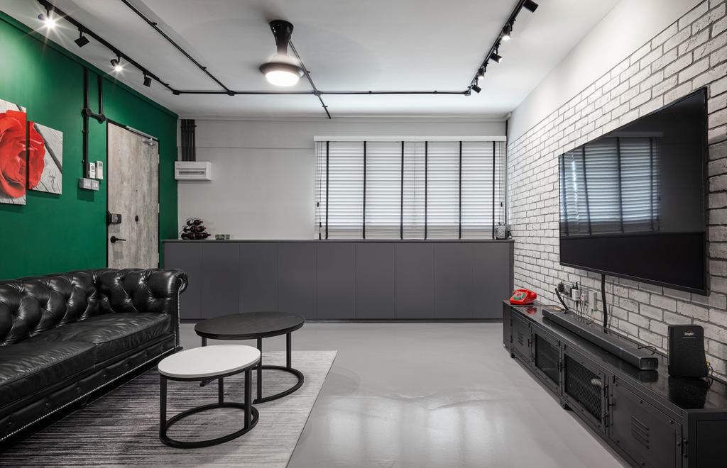 Contemporary, HDB, Living Room, Ang Mo Kio Avenue 10, Interior Designer, Absolook Interior Design