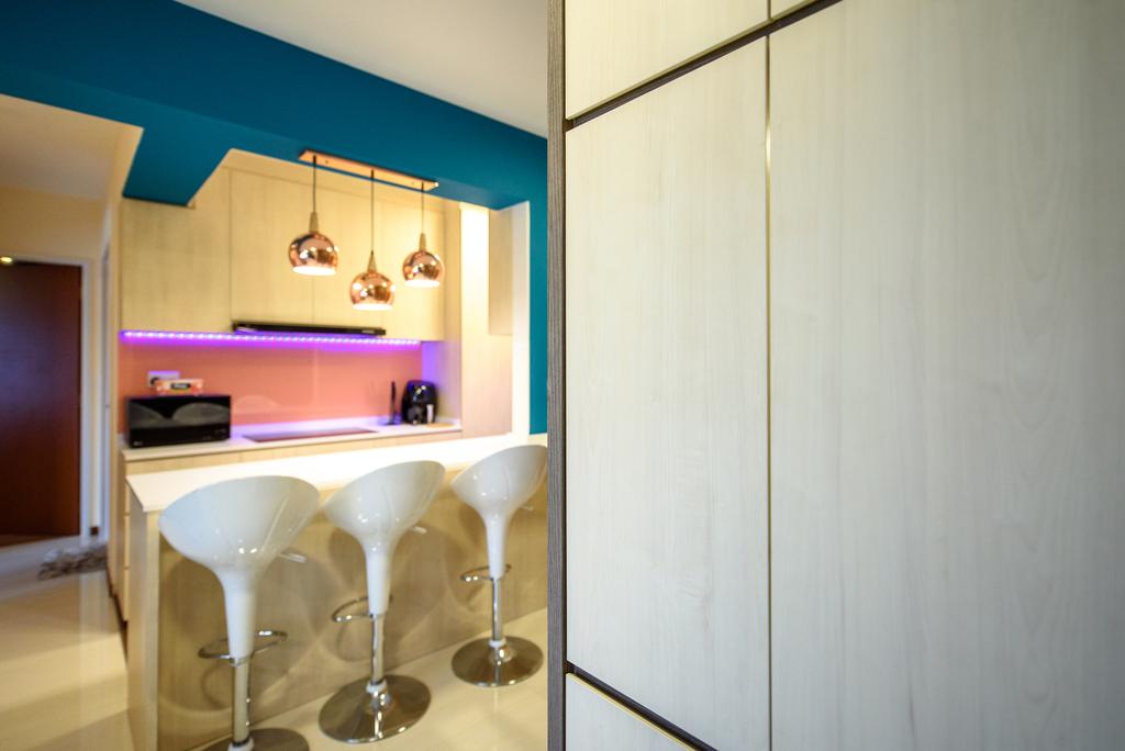 Contemporary, HDB, Dining Room, Canberra Crescent, Interior Designer, NJ Concept