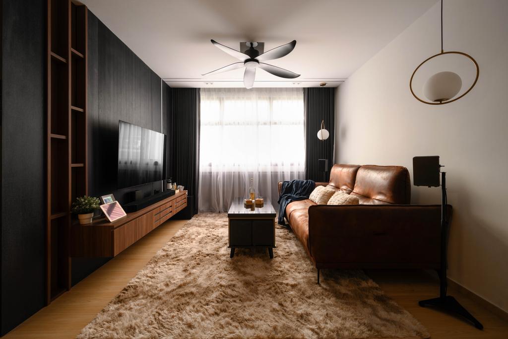 Contemporary, HDB, Living Room, Upper Boon Keng, Interior Designer, SHE Interior