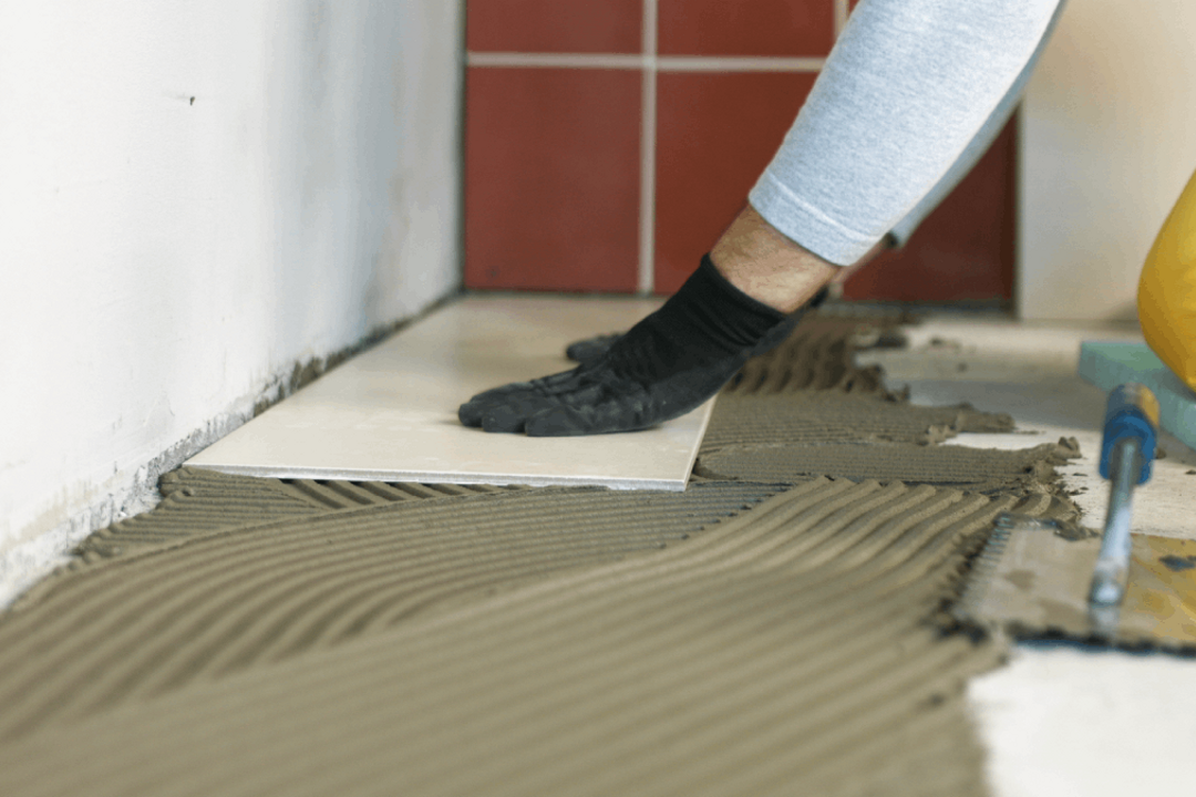 popped tile, cracked tiles issues and tile adhesives Saint Gobain