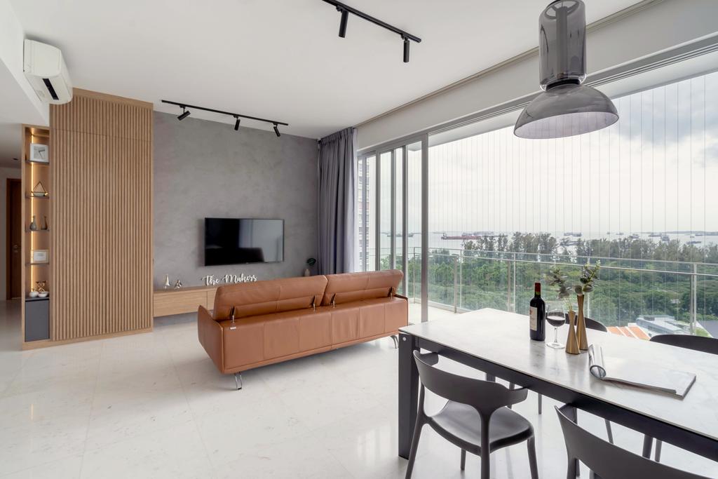 Contemporary, Condo, Living Room, Aalto, Interior Designer, The Makers Design Studio