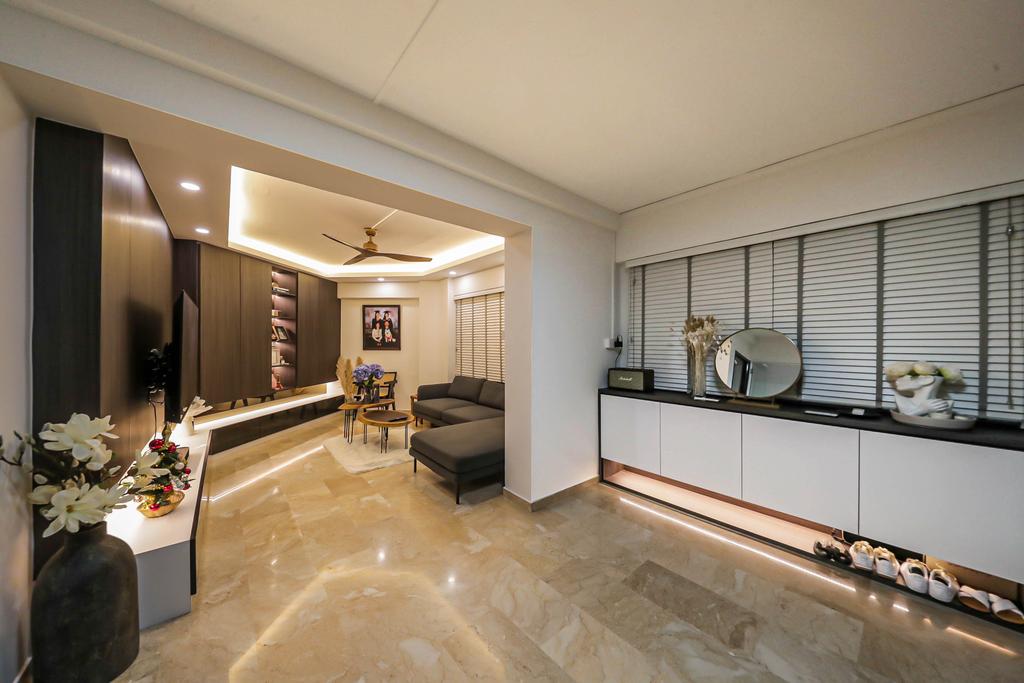 Modern, HDB, Living Room, Boon Lay, Interior Designer, Swiss Interior Design
