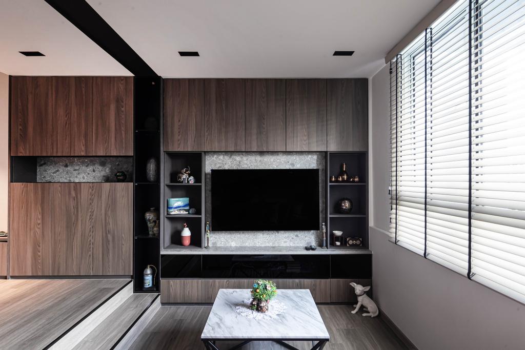 Modern, Condo, Living Room, Escada View, Interior Designer, Swiss Interior Design, Contemporary