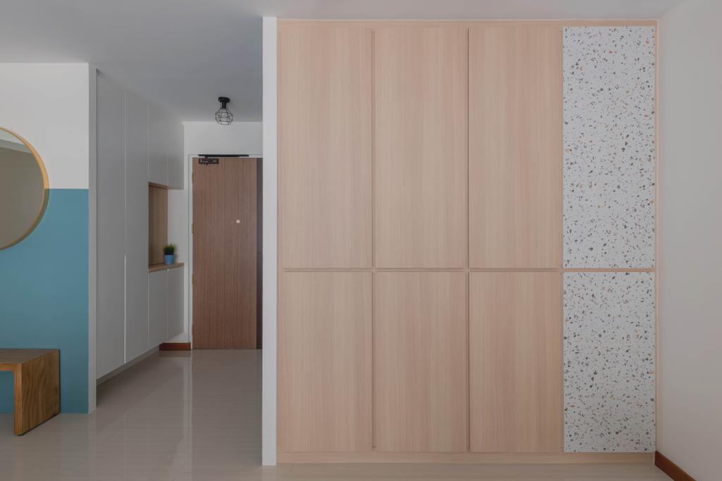 Contemporary, HDB, Living Room, Canberra Street, Interior Designer, Urban Home Design 二本設計家, Scandinavian