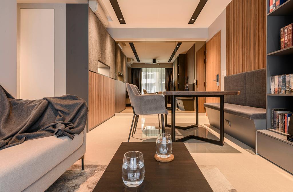 Contemporary, Condo, Living Room, Rivercove Residences, Interior Designer, Design Story