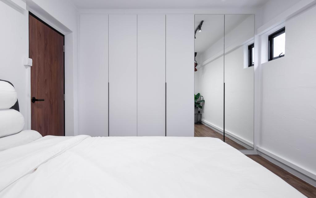 Modern, HDB, Bedroom, Lorong Ah Soo, Interior Designer, Inizio Atelier, Contemporary