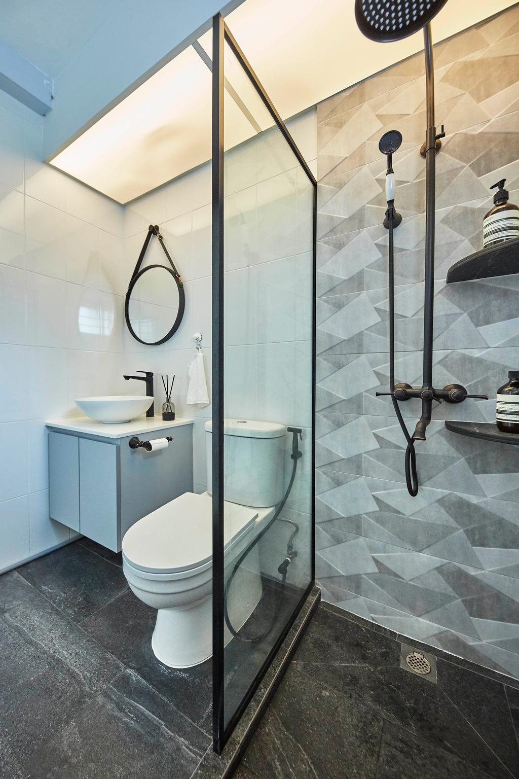 Contemporary, HDB, Bathroom, Telok Blangah Street 31, Interior Designer, i-Chapter, Scandinavian