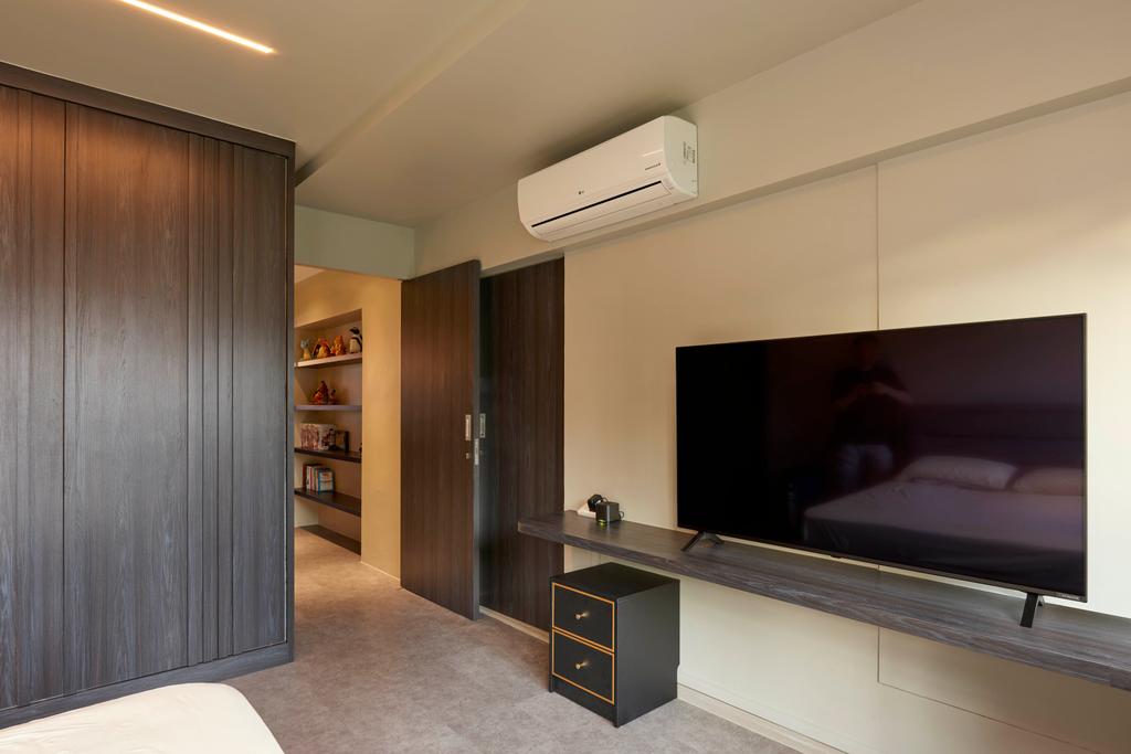 Modern, HDB, Bedroom, Hougang, Interior Designer, Spire Id, Contemporary