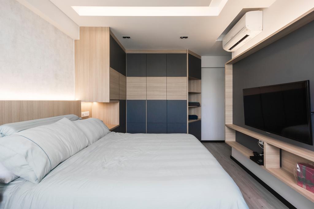 Modern, HDB, Bedroom, Choa Chu Kang Avenue 1, Interior Designer, Flo Design, Scandinavian