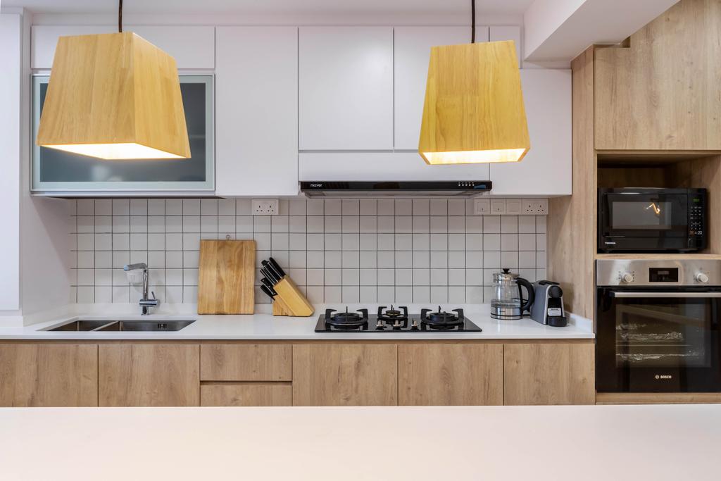 Modern, HDB, Kitchen, Bishan Street 24, Interior Designer, Arteloft, Scandinavian