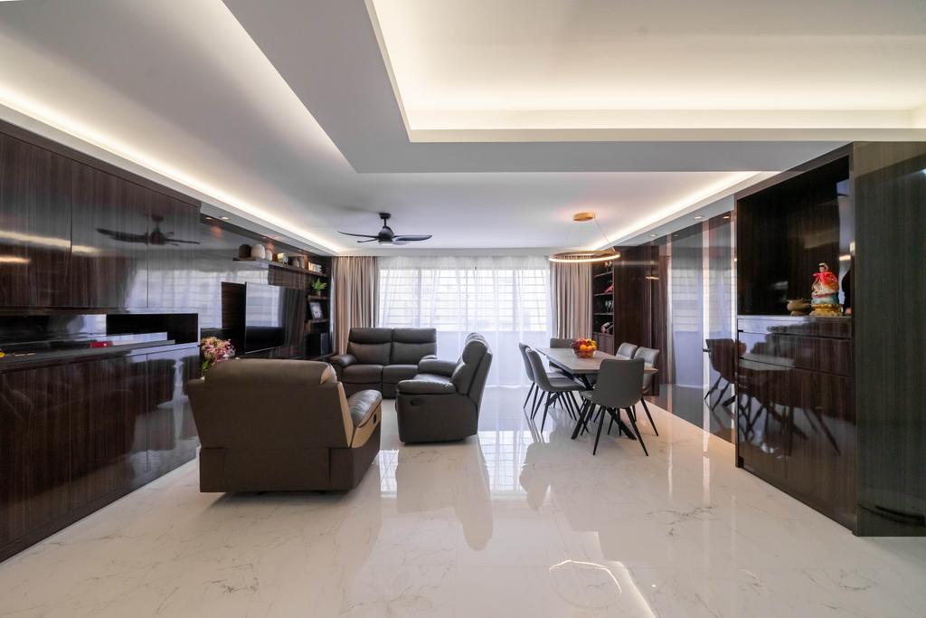 Modern, HDB, Living Room, Pasir Ris Drive 10, Interior Designer, Design 4 Space