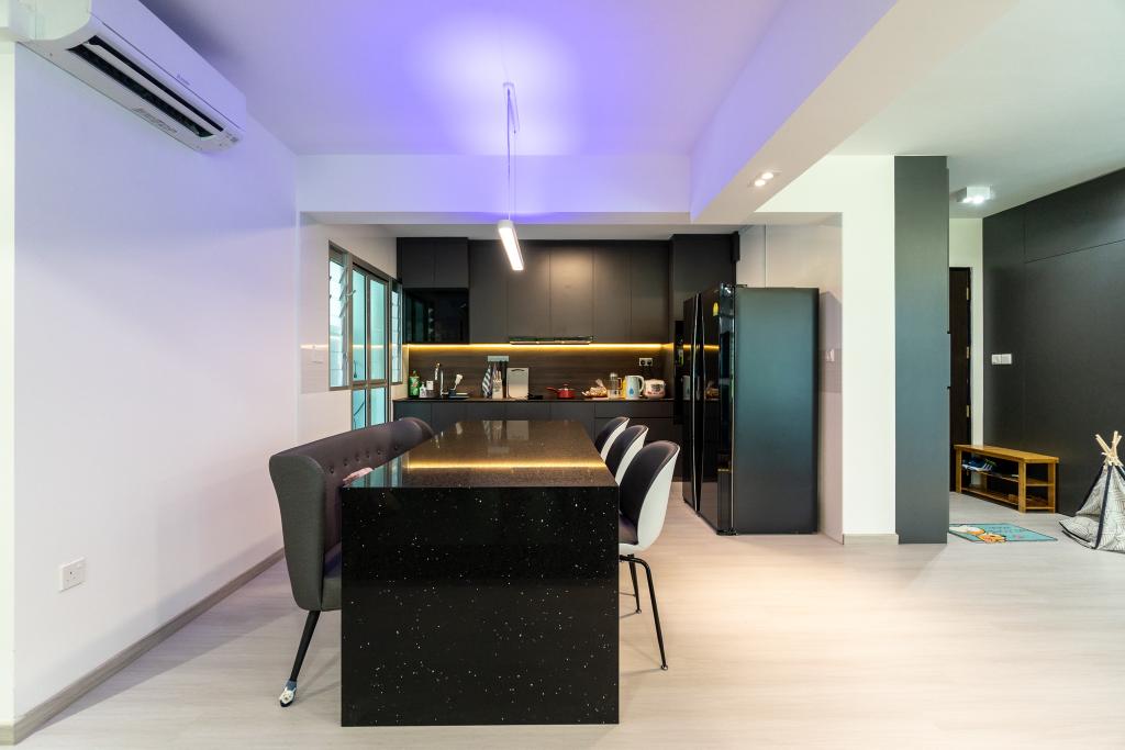 Modern, HDB, Dining Room, Canberra Crescent, Interior Designer, Absolook Interior Design, Contemporary