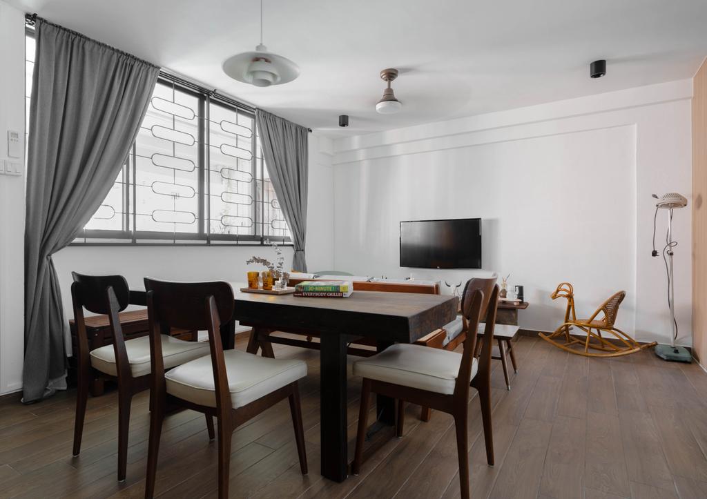 Modern, HDB, Living Room, Jalan Bahagia, Interior Designer, Fifth Avenue Interior, Eclectic