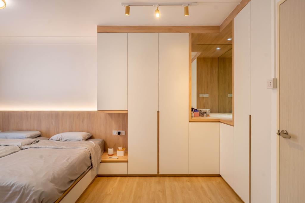 Scandinavian, HDB, Bedroom, Bukit Batok Street 25, Interior Designer, Design 4 Space