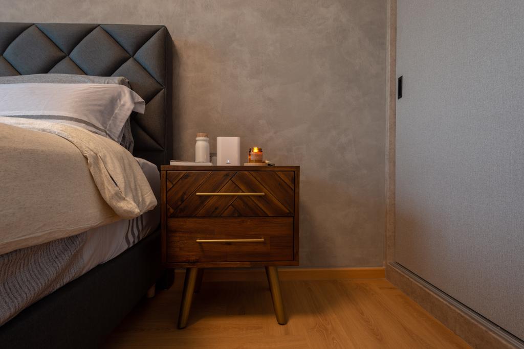 Contemporary, HDB, Bedroom, Punggol Drive, Interior Designer, A Blue Cube Design (ABCD), Scandinavian