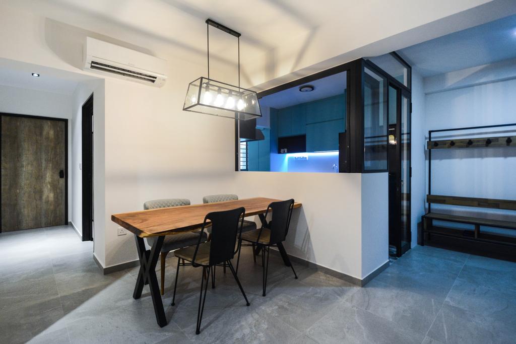 Contemporary, HDB, Dining Room, Clementi Crescent, Interior Designer, The Roomakers