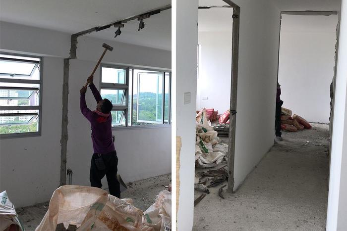 Ang Mo Kio HDB flat renovation