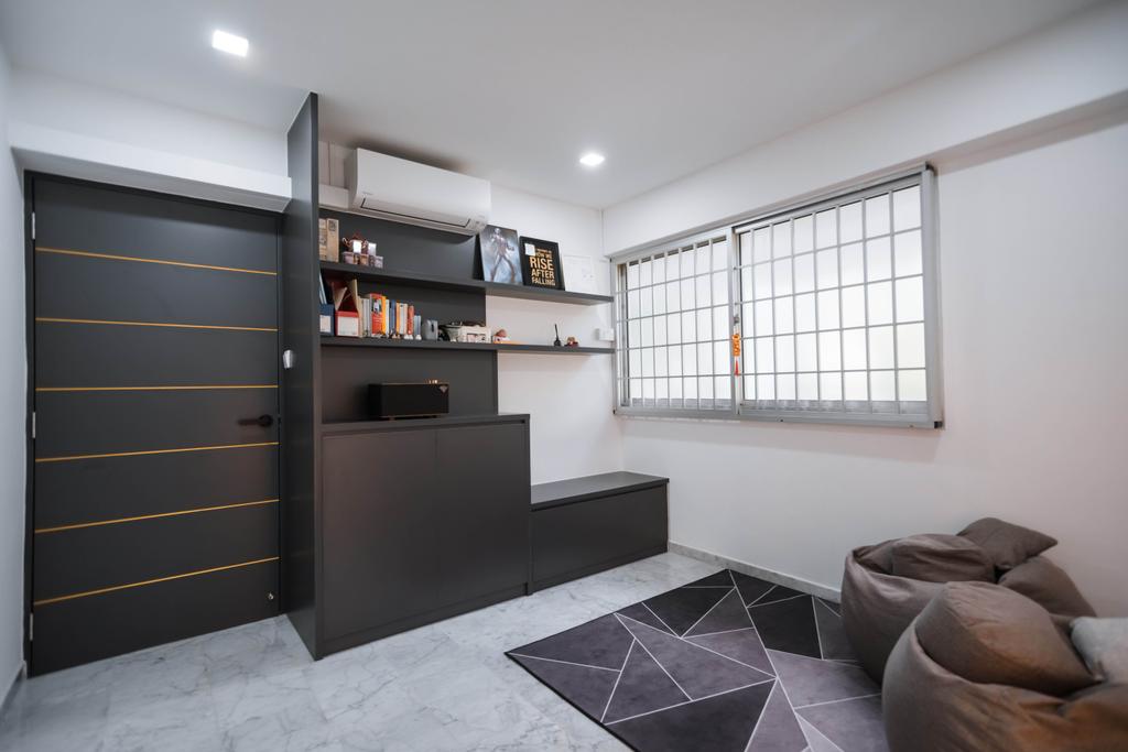 Transitional, HDB, Bedroom, Pasir Ris Street 41, Interior Designer, Renex Interior, Contemporary