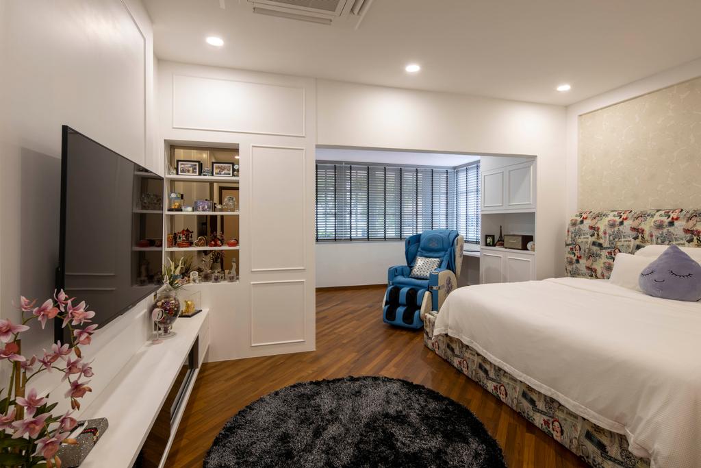 Contemporary, Landed, Bedroom, Yunnan Crescent, Interior Designer, Boonsiew D'sign, Transitional