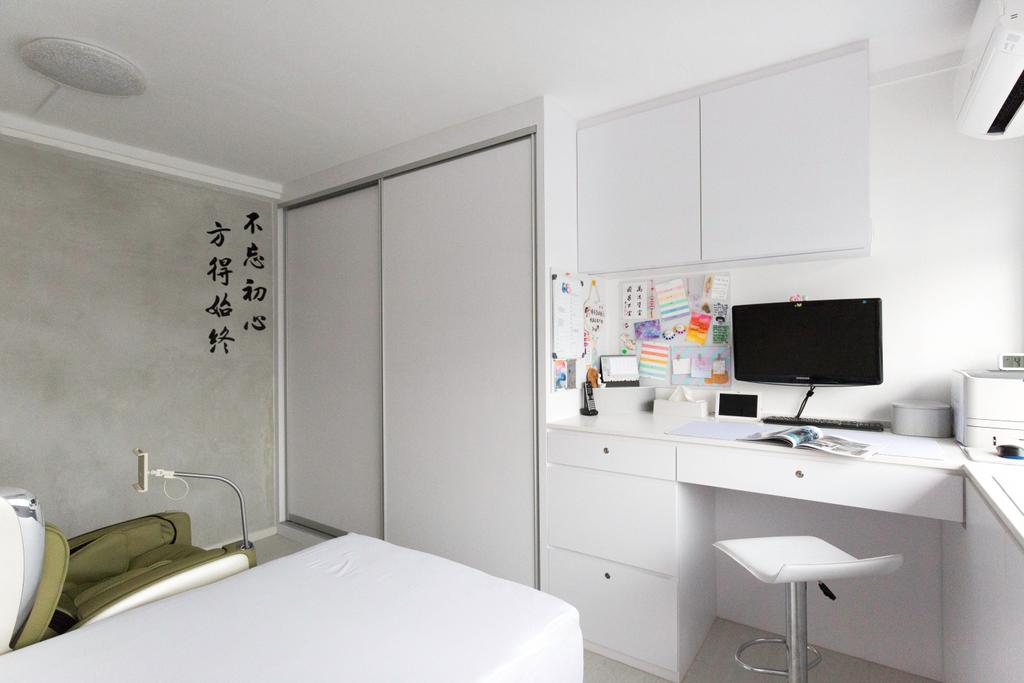 Minimalist, HDB, Bedroom, Yishun Street 61, Interior Designer, PRDT Interiors