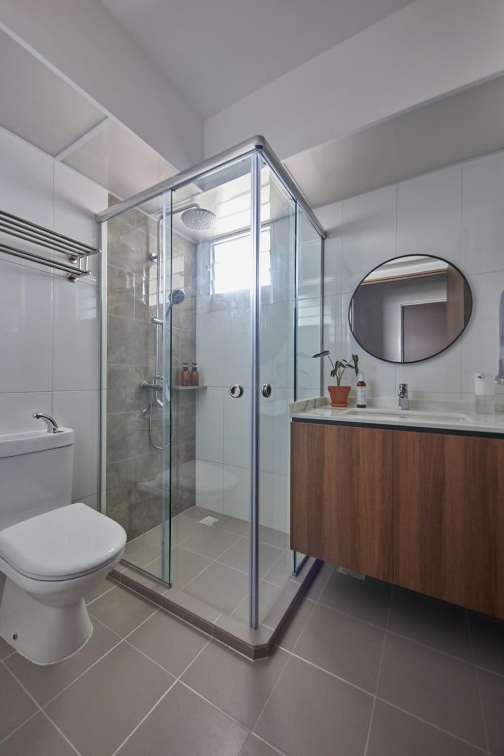 Contemporary, HDB, Bathroom, Ang Mo Kio Street 23, Interior Designer, PRDT Interiors