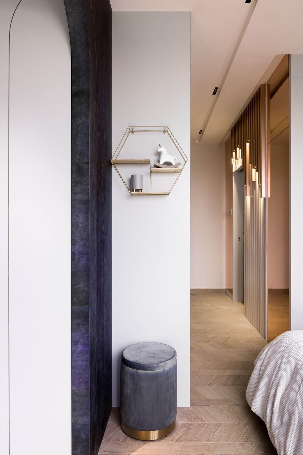 Contemporary, Condo, Bedroom, Riversound Residence, Interior Designer, Jialux Interior
