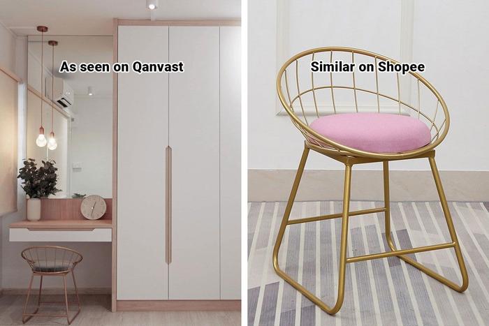 Shopee Home Qanvast&#39;s Picks Scandinavian Vanity Chair