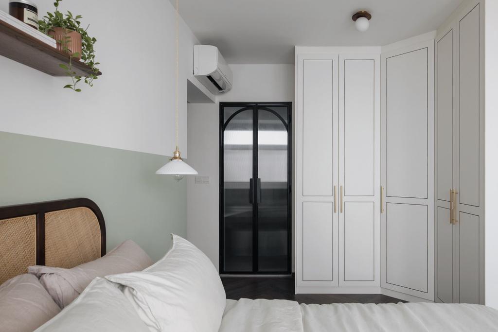 Contemporary, HDB, Bedroom, Northshore Drive, Interior Designer, Key Concept