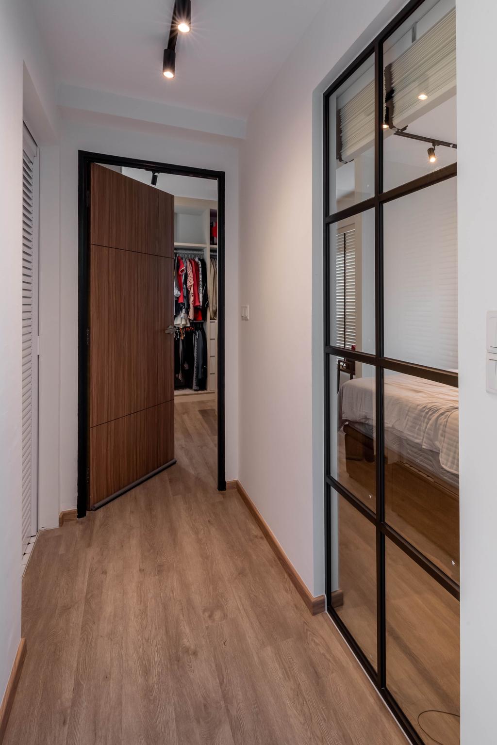 Contemporary, HDB, Bedroom, Yishun Street 11, Interior Designer, MET Interior