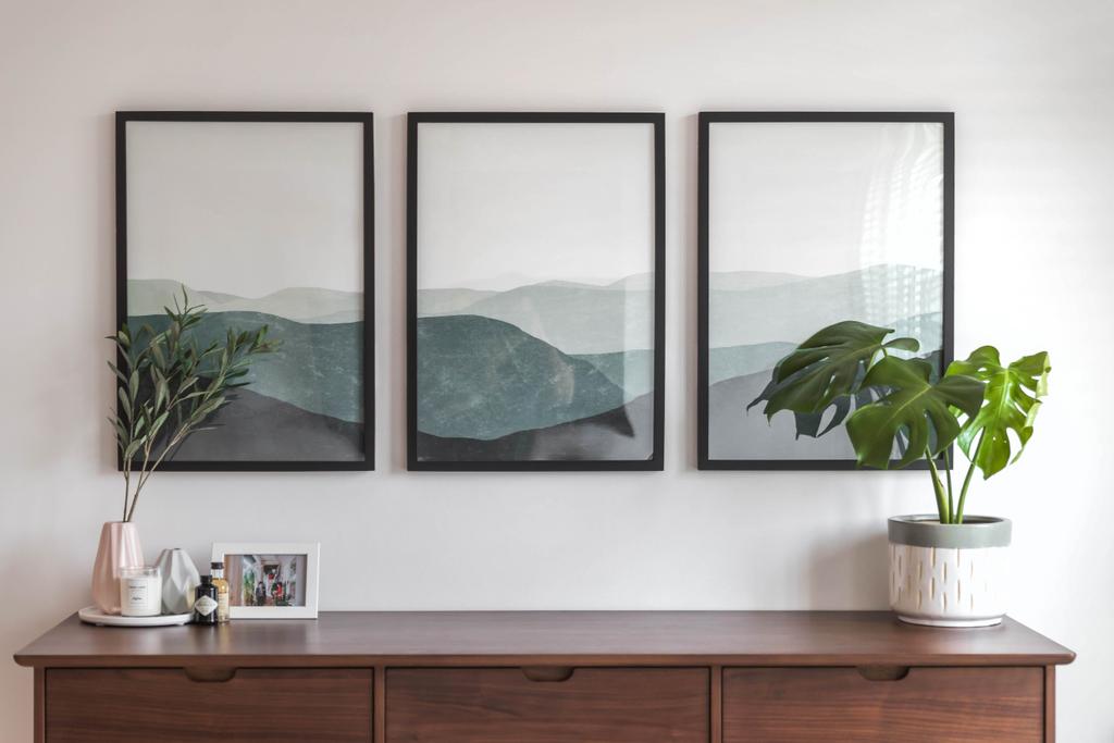 Scandinavian, HDB, Living Room, Canberra Crescent, Interior Designer, LOME Interior
