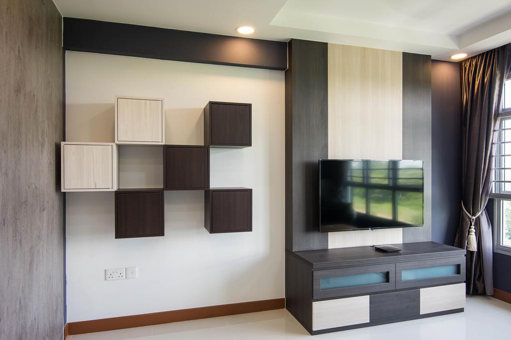 Contemporary, HDB, Living Room, Keat Hong Close, Interior Designer, Luxurious Design