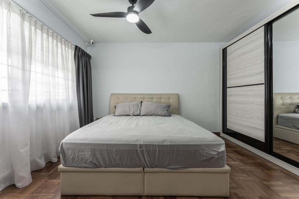 Contemporary, HDB, Bedroom, Yishun Ring Road, Interior Designer, Todz’Terior
