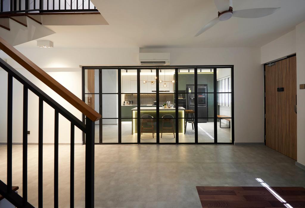 Contemporary, HDB, Kitchen, Serangoon North Avenue 4, Interior Designer, i-Chapter