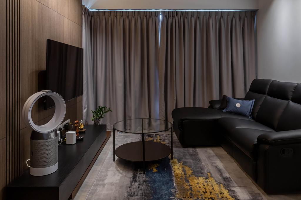 Contemporary, HDB, Living Room, Bidadari Park Drive, Interior Designer, Interior Times