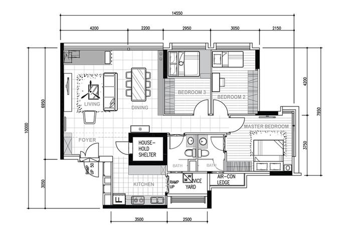 punggol 5-room HDB flat renovation