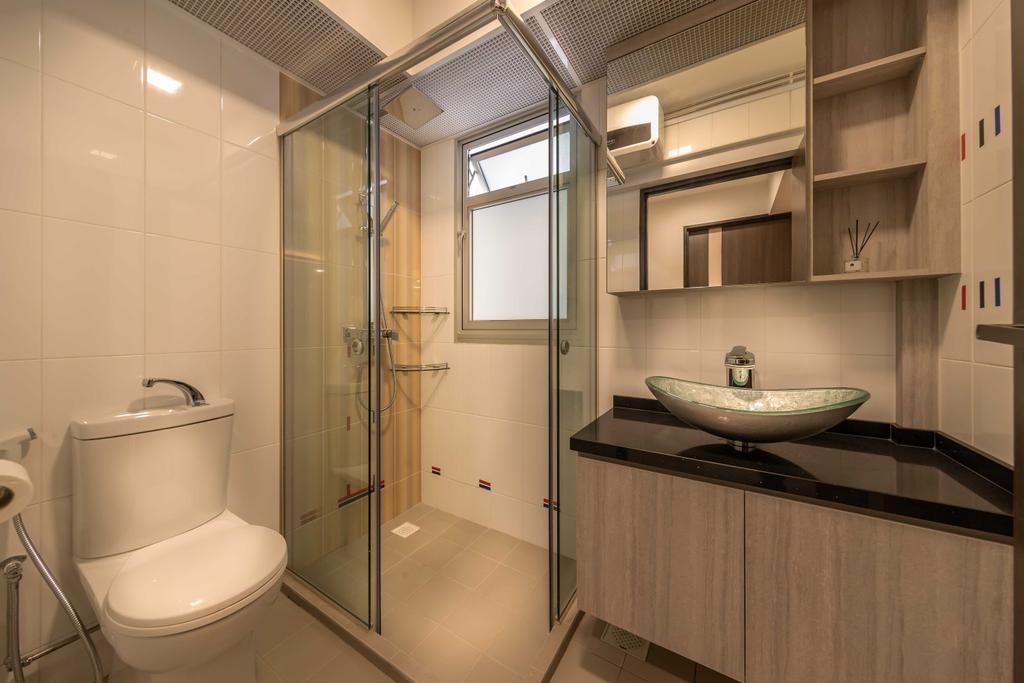 Contemporary, HDB, Bathroom, Bukit Batok West Avenue 8, Interior Designer, LOME Interior