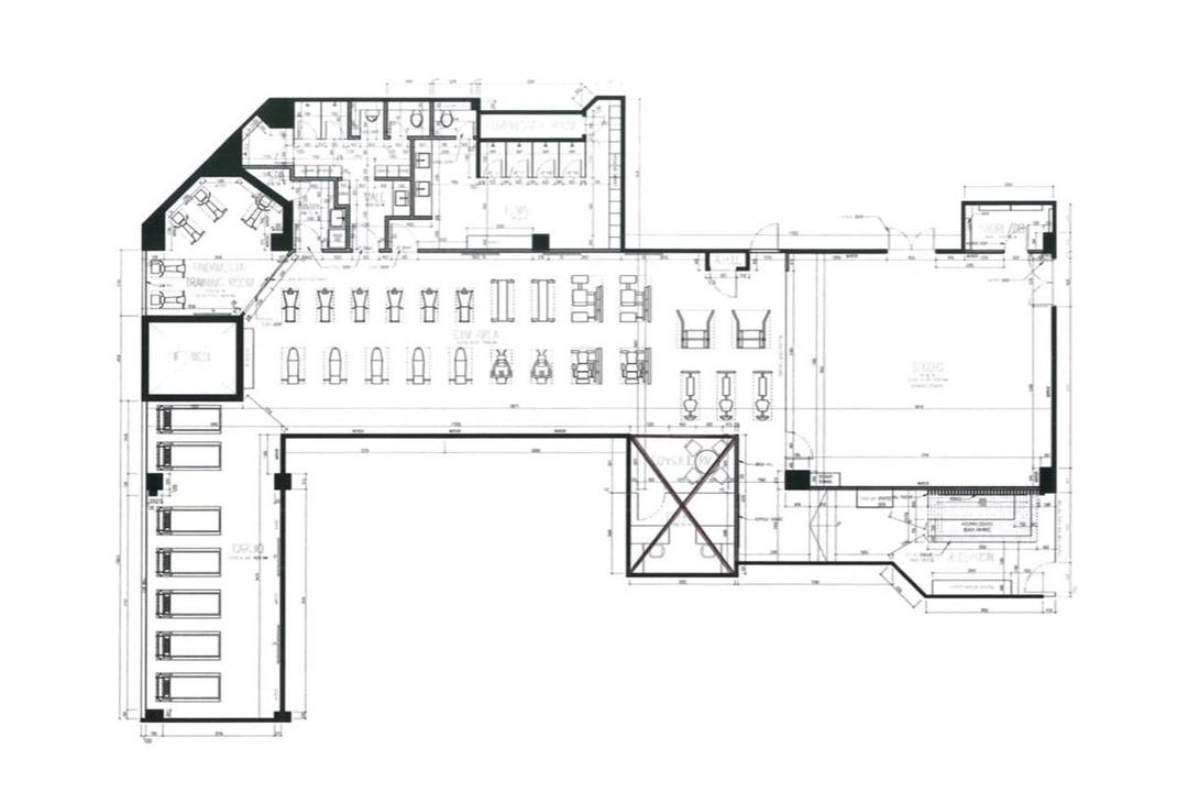 Jalan Anak Bukit, Swiss Interior Design, Contemporary, Commercial, Commercial Floorplan, Orginal Floorplan