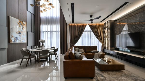 The Luxe Gradation, Kota Kemuning by IQI Concept Interior Design & Renovation