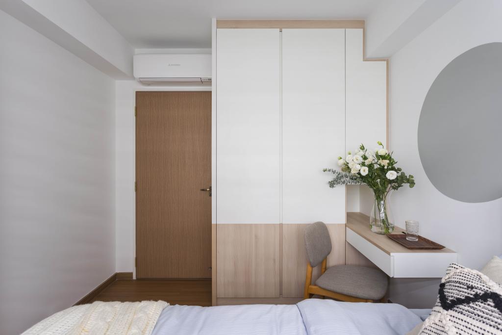 Scandinavian, HDB, Bedroom, Tampines GreenVerge, Interior Designer, ChengYi Interior Design